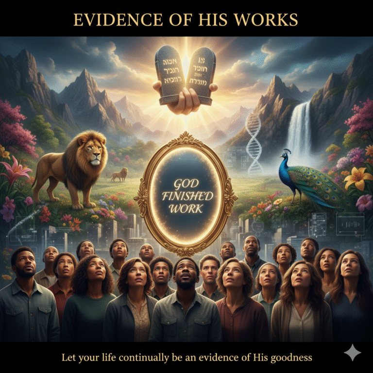 EVIDENCE OF HIS WORKS